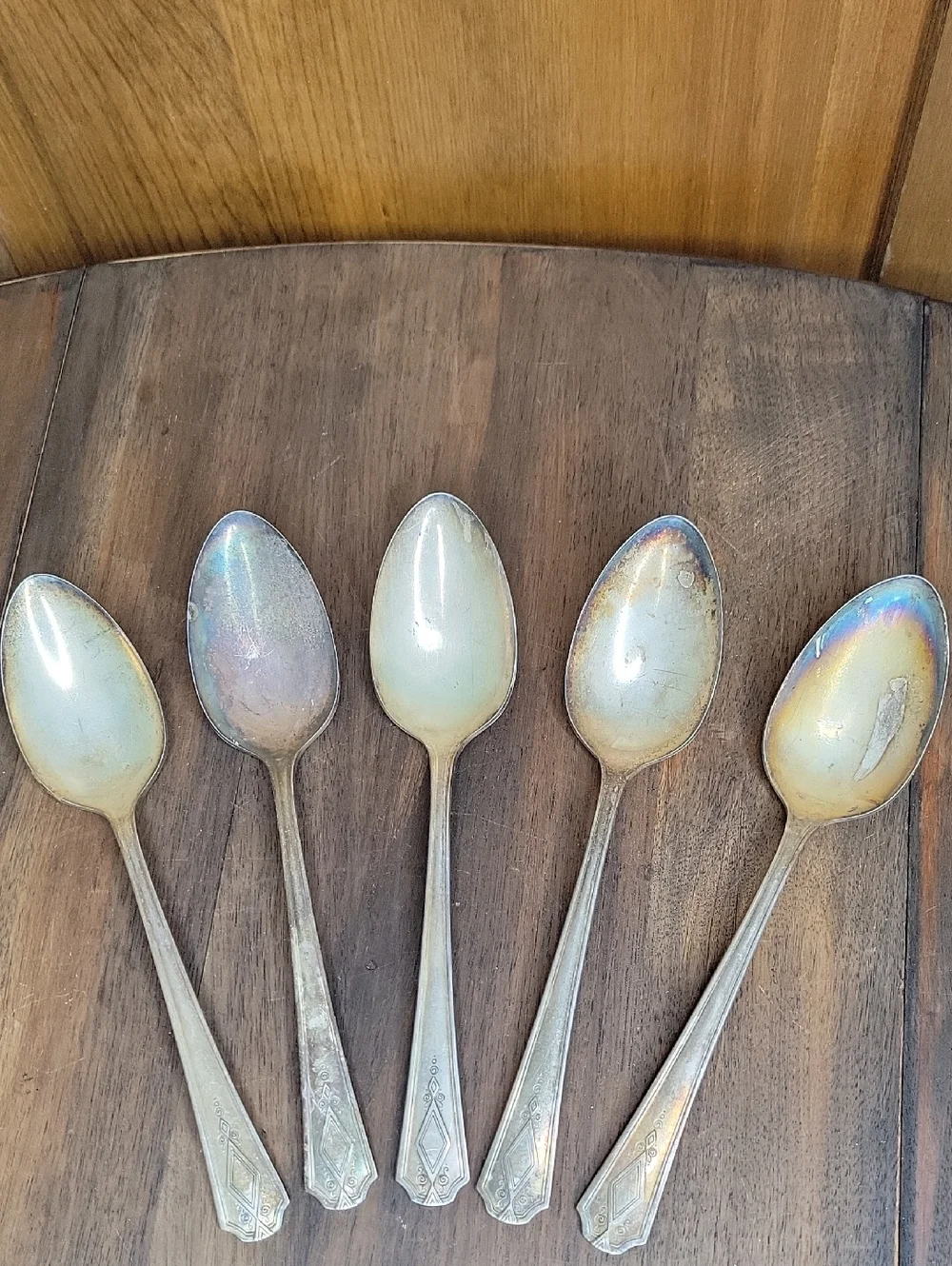 Simeon L & George H Rogers Company Oneida Vintage Silver Plated Serving Spoons